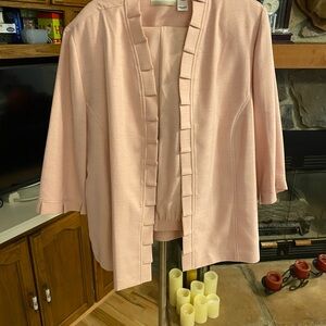 Alfred Dunner beautiful pink suit with pants.  Size 20W